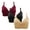 Red+Black+Beige, variant on Hjlmsx Womens Plus Size No Underwire Bras Large Cup Everday Bras Full Coverage Push Up Bras Underwear 2 Packs