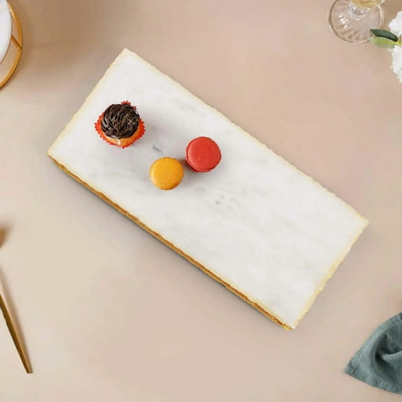 Gemixx Chateau Marble Gold Foil Serving Board