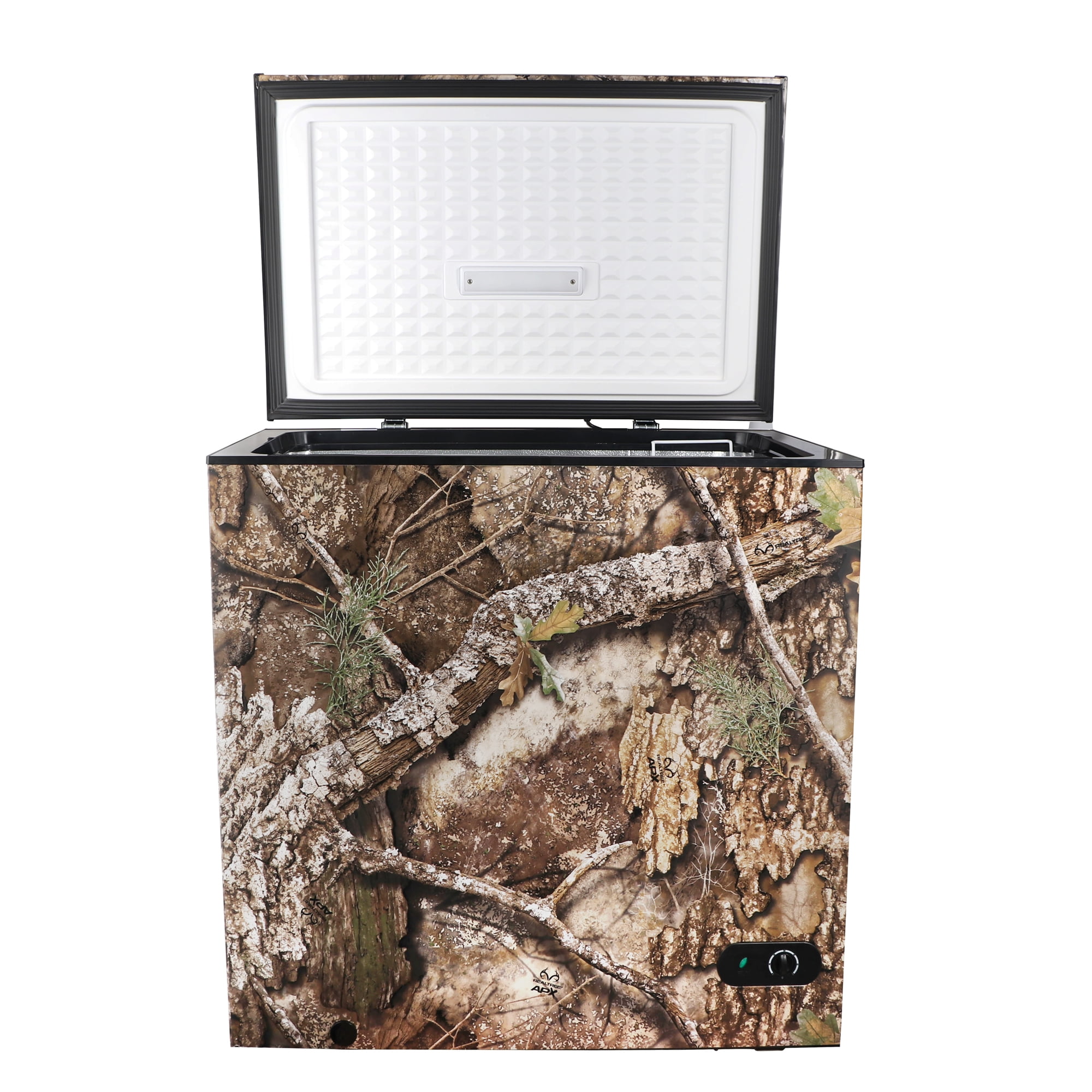 Realtree 7 Cu Ft Chest Freezer, Camouflage – Manual Defrost