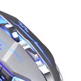 thumbnail image 3 of Monstrate Ratón óptico inalámbrico ajustable para juegos de 3200DPI, ratón para juegos de 2,4 Ghz, ratón LED para ordenador, ratón receptor USB para Type7 NO7, 3 of 6