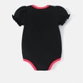 thumbnail image 2 of Disney Minnie Mouse Baby Girls Bodysuits Ruffled Sleeve Graphic Onesies Romper Gifts Black Pink Sizes 0/3M-18M, 2 of 6