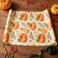 thumbnail image 3 of Thanksgiving Gifts Wrapping Paper,27.56x19.69 Inch Pumpkin Maple Leaf Themed Cozy Gift Wrap Paper,Perfect for Holiday Gifts Making and Fall Party Prep, 3 of 8
