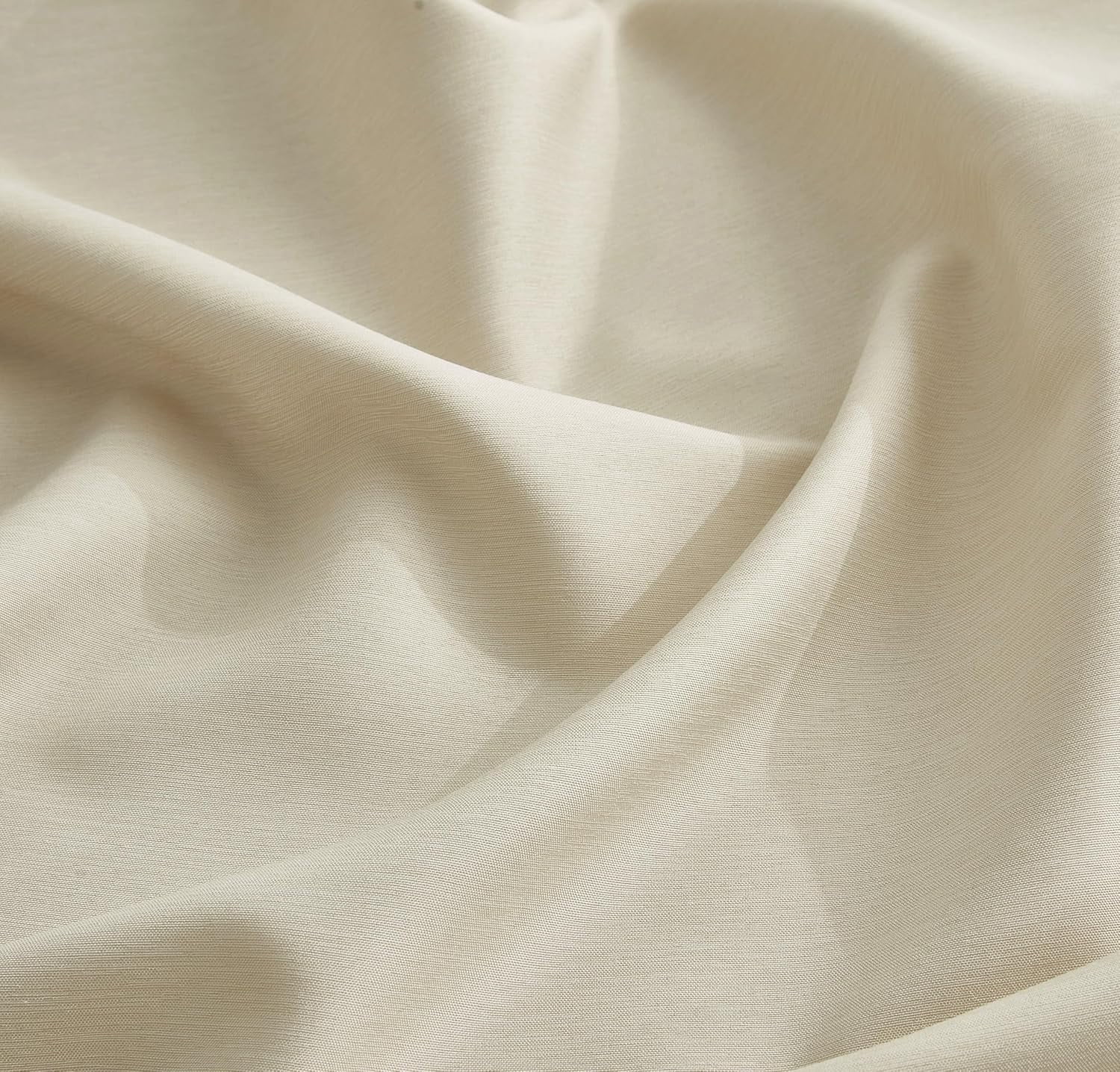 Chezmoi Collection 4-Piece Stone Washed King Sheet Set, Rayon Derived from Bamboo & Polyester Blended, Breathable & Cooling 15-Inches Deep Pocket Sheets & Pillowcases Set, Sand