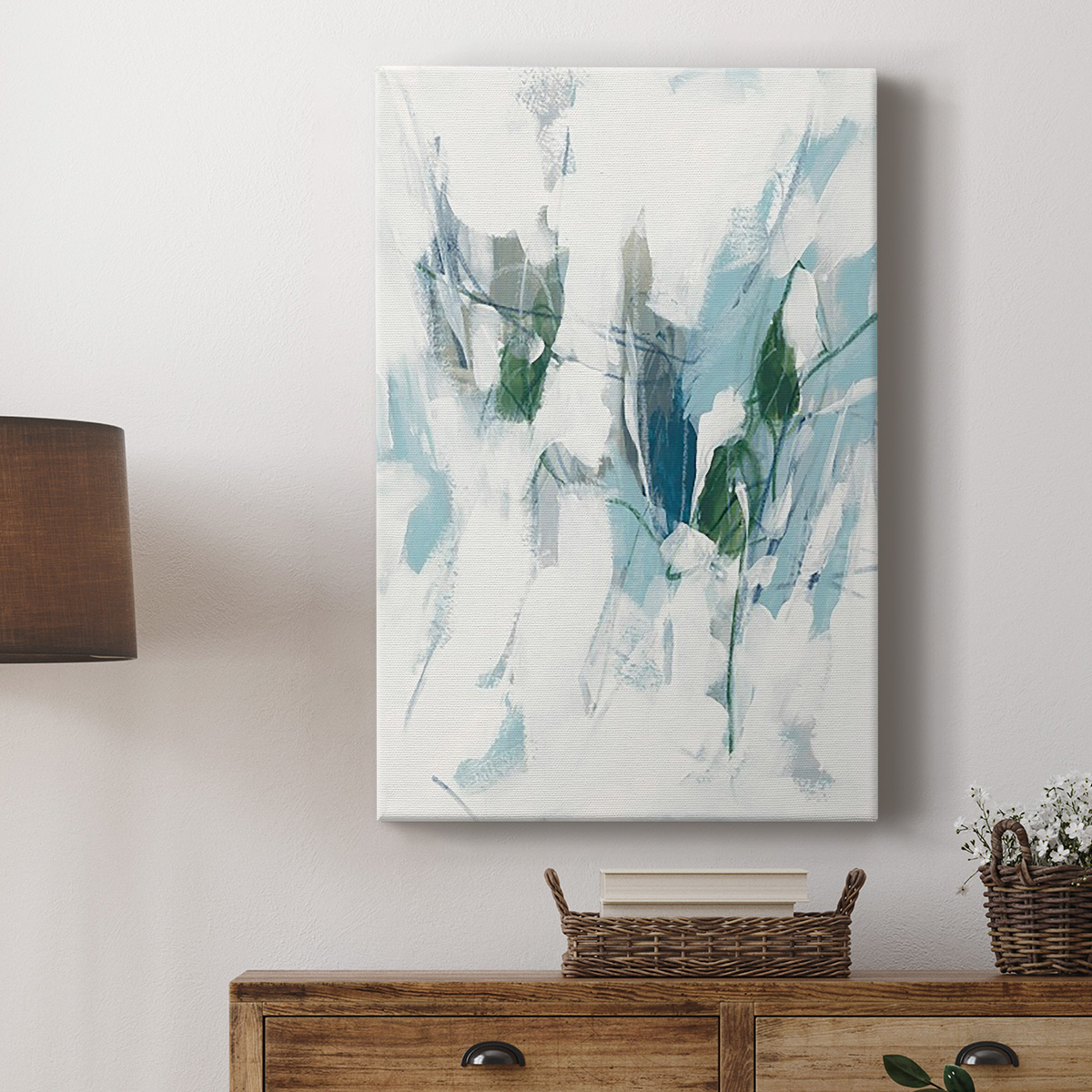 Ice Cavern I Premium Gallery Wrapped Canvas - Ready to Hang