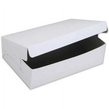 Wilton W415943 Cake Box - White, 10 x 14 x 4 in.