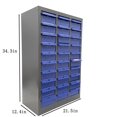 thumbnail image 2 of 30 Large Drawers Tool Organizer Storage Cabinet Parts Cabinet without Door, 2 of 12