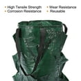 thumbnail image 6 of Uxcell 3 Gallon Hanging PE Strawberry Grow Bag with 10 Side Planting Pockets Dark Green, 6 of 6