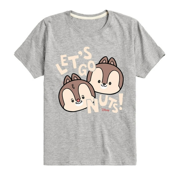 Disney - Let's Go Nuts - Toddler & Youth Short Sleeve Graphic T-Shirt