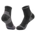 thumbnail image 2 of Clearance Clothes Under $5.00 Abomasnow Mens Merino Wool Crew Socks Cushioned Anti Blister Moisture Wicking for Hiking Sports, 2 of 3