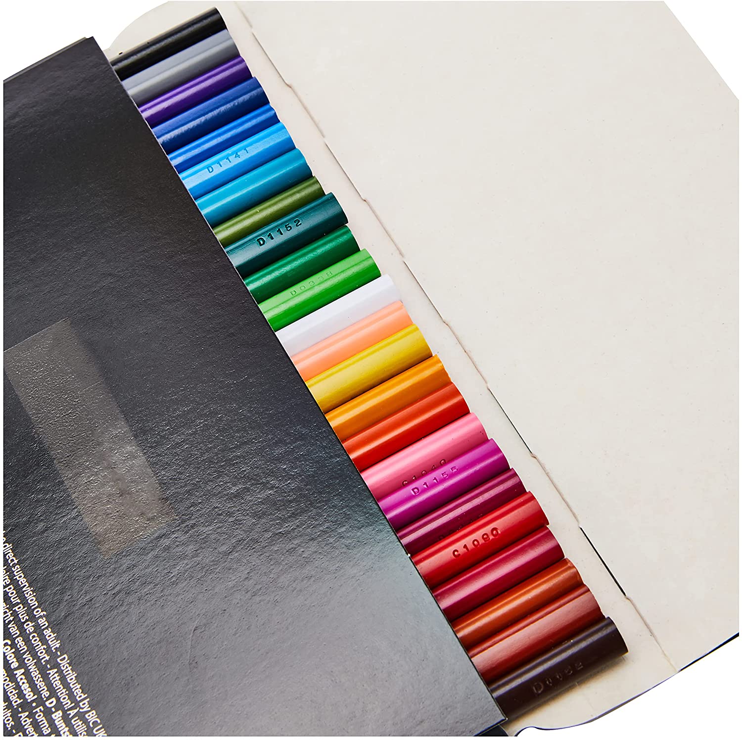 BIC Color Up Colouring Pencils - Assorted Colours, Pack of 24