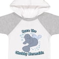 thumbnail image 4 of Inktastic Save the Chubby Mermaids with Cute Manatees Boys or Girls Baby Bodysuit, 4 of 5