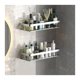thumbnail image 1 of Estante de almacenamiento for inodoro, estante de almacenamiento Simple de doble capa, mostrador de cocina, estante de almacenamiento de Metal, estante de almacenamiento perforado for pared, 1 of 6