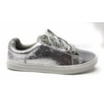 thumbnail image 4 of Forever Young Women's Metallic Textured Lace up Sneakers, 4 of 5