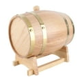 thumbnail image 1 of Dispensador de Barril de Vino de de Roble Vintage de 3 Litros para Whisky, incluido Soporte de Sin Terminar, Caracteríssticas de Sabor de Maduració, 1 of 7