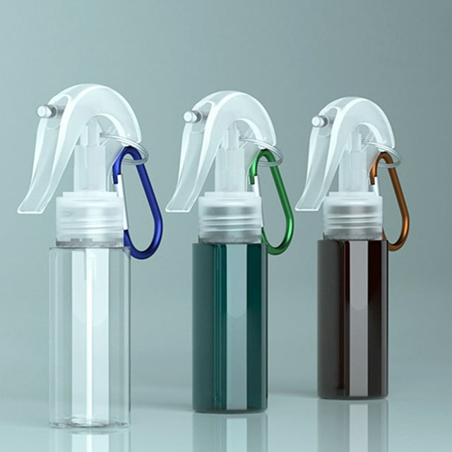 UDIYO 2Pcs 60ml Small Spray Bottle, Travel Size Mini Fine Mist Water