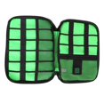 thumbnail image 2 of Organizador De Bolsa De Viaje Electrónico Organizador De Cable De Bolsa De Viaje Portátil Con Cremalleras , Negro Soledad Organizador de almacenamiento digital, 2 of 7