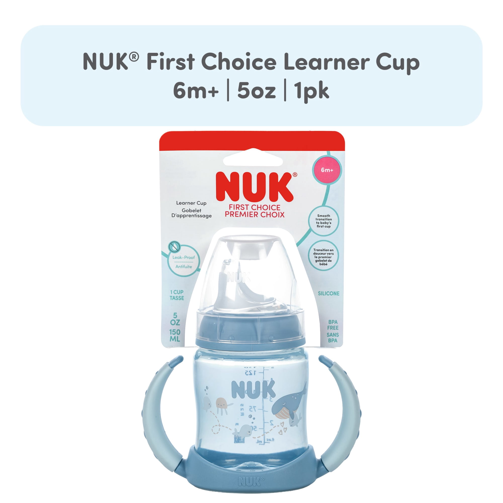 NUK First Choice Learner Cup, 5 oz, 1 Pack