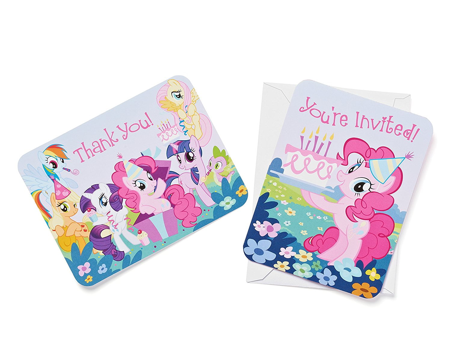 My Little Pony Friendship Party Thank You notes 8 ct 