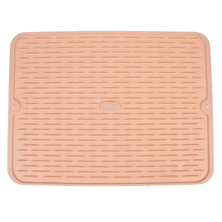 

Mat Dish Drying Silicone Kitchen Pad Drainfor Draining Mat Pot Tray Drainer Sink Mats Cup Rack Placemats Tables Drainage