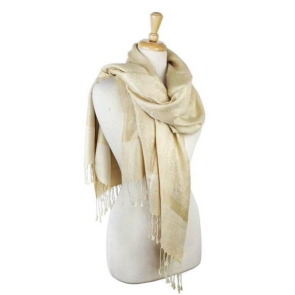 Paisley Jacquard Pashmina Shawl Wrap Scarf Stole