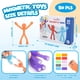 thumbnail image 3 of Juguetes de viaje magnéticos Dreamon con caja de metal, 20 piezas para niños, 3 of 7