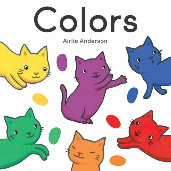 Curious Cats Colors, (Board Book)