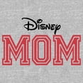 thumbnail image 2 of Men's Mickey & Friends Mother's Day Mom Official Logo Graphic Tee Athletic Heather 3X Large, 2 of 5