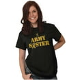 thumbnail image 5 of US Army Sister Military Logo Ribbon Women's Graphic T Shirt Tees Brisco Brands S, 5 of 5