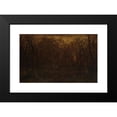 thumbnail image 2 of Théodore Rousseau 18x13 Black Modern Framed Museum Art Print Titled - The Forest in Winter at Sunset (ca. 1846-67), 2 of 5