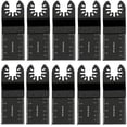 thumbnail image 1 of 10PCS Universal Wood Metal Oscillating Multitool Quick Release Saw Blades, 1 of 6