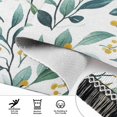 thumbnail image 6 of Yayeee Runner Rug for Bedroom 2'x6' Machine Washable Hallway Non Slip Mat, Darker Leafy Pattern, 6 of 8