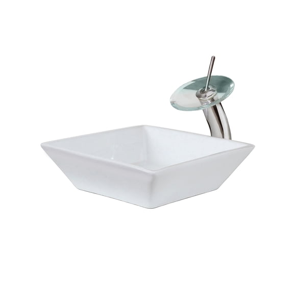 Esatto® Kit Maya 3 Paquete De Precio Mejorado Con Lavabo, Llave Y Desagües Listo Para Instalar ESATTO PAQUETE COMPLETO DE LAVABO PARA BAÑO