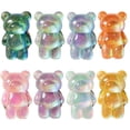 thumbnail image 3 of Soporte para Dedo Bsvklp Con Forma de Oso Dibujos Animados 3D claro verde, 3 of 9