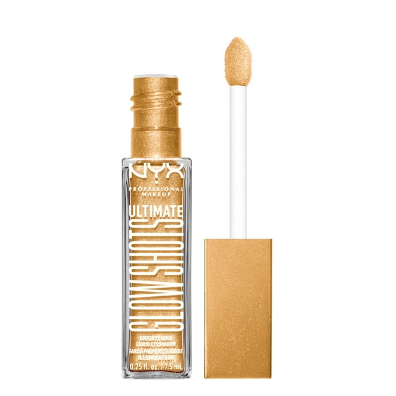 NYX Professional Makeup Ultimate Glow Shots Shimmer Liquid Eyeshadow, Glitzy Guava