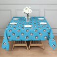thumbnail image 3 of French Bulldog Square Tablecloth,Waterproof Square Table Cover,Wipeable Spillproof Washable Table Cover for Home Kitchen Party Decor 52"x52"(132x132cm), 3 of 6
