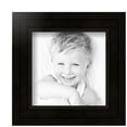 thumbnail image 2 of ArtToFrames 6" x 6" Colonial Onyx Picture Frame, 6x6 inch Black MDF Poster Frame (WOM-4386), 5 Pack, 2 of 7