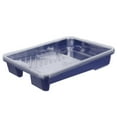 thumbnail image 1 of 1 Set Blue ABS Plastic Rectangular Paint Tray Set for Paint Pan and Easy Cleaning 15.2x11.2x2.6in, 1 of 8