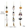 thumbnail image 7 of Halloween Ornaments Wooden Halloween Decorations for Tree Pumpkin Wood Sign Vintage Halloween Gnome Bat Hanging Pendants Retro Halloween Decor for Small Tree Holiday Party Home, 7 of 7