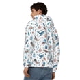 thumbnail image 4 of Honeii Undersea Animals Print Hoodies for Men, Pullover & Full Zip, Breathable Zip up Hoodie, Sweatshirt-Large, 4 of 5