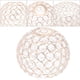 thumbnail image 5 of EeaseMX Pantalla de cristal para lámpara de techo, elegante y práctica para el hogar., 5 of 8