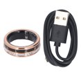 thumbnail image 2 of Smart Ring Health Tracker, Health Ring Magnetic Charging Ti Steel Rotatable Long Transmission Distance  for Exercise Monitoring Size 818.1mm ID,Size 918.9mm ID,Size 1019.8mm ID, 2 of 7