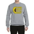 thumbnail image 2 of Wild Bobby, I'm Sunshine Mixed With A Little Hurricane , Inspirational/Christian, Unisex Crewneck Graphic Sweatshirt, Heather Grey, X-Large, 2 of 5