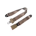 thumbnail image 4 of Cinturón de seguridad de coche de 2 puntos Cinturón de seguridad de carrito de golf de 2 puntos para camiones de carrito de golf de autobuses Beige DYNWAVEMX extensor, 4 of 8