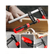thumbnail image 3 of 4pcs de Abrazaderas De Barra De Carpintería Clips Plateado, Rojo, Negro, 3 of 5