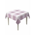 thumbnail image 2 of Pink Plaid Tablecloth Square Table Cloth 54x54,Waterproof Outdoor Table Cloth Covers Decorative Table Protector,Spring Summer Farmhouse Buffalo Checkered Washable Kitchen Party Dinning Table Cover, 2 of 8