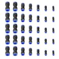 thumbnail image 2 of Pneumatic Connector, Quick Fittings, 35Pcs Air Hose Fitting Air Quick Fittings For Home, 2 of 8