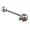 Red, variant on 14G Stainless Steel CZ Gem Skull Silvery Tongue Barbell Ring Bar Body Pierci-Red