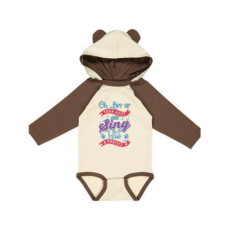 

Inktastic Christian Church Choir Singer Gift Baby Girl Long Sleeve Bodysuit