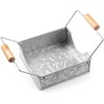 thumbnail image 3 of Royalty Art Rustic Napkin Holder with Dual Wooden Sides Farmhouse Style Table Organizer for Kitchen Counter Dining Table and Entertaining Holds Standard Napkins, 3 of 6