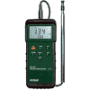 Extech 407123 Anemometer / Air Flow - Type (anemometer): Hot-Wire, Measurement (anemometer): Ft/Min, Air Velocity Max: 3940 ft/min